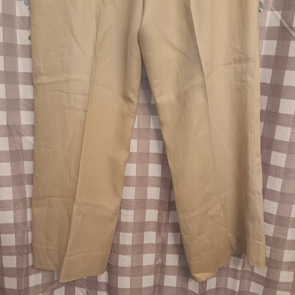 Womens Lauren Ralph Lauren linen pants. - Picture 6 of 7